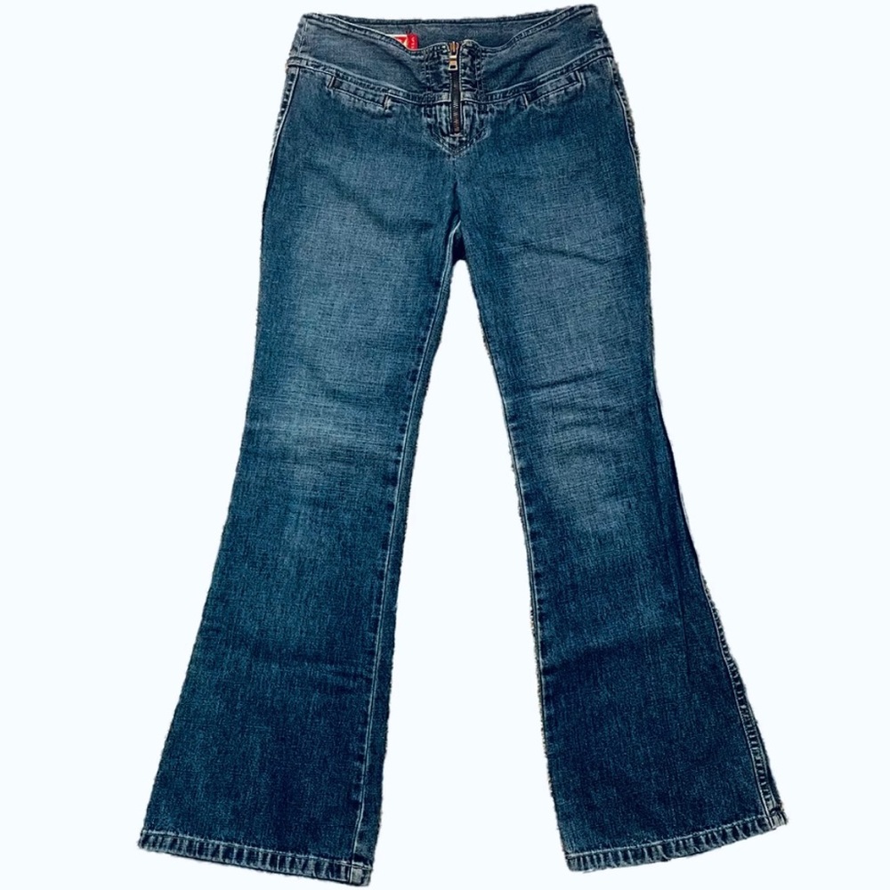 Vintage Y2K Zip Up Closure 2000s Bootcut Jeans